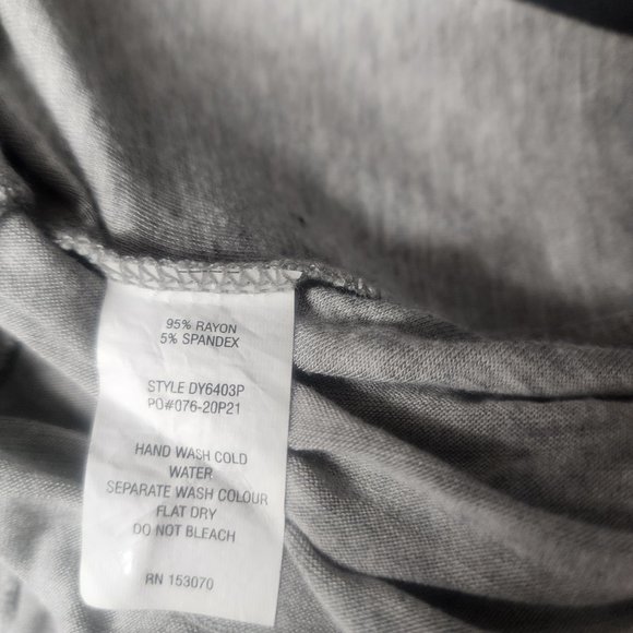 Popular 21 grey bodycon dress 2x Rayon Blend #DY64031 - Picture 4 of 4